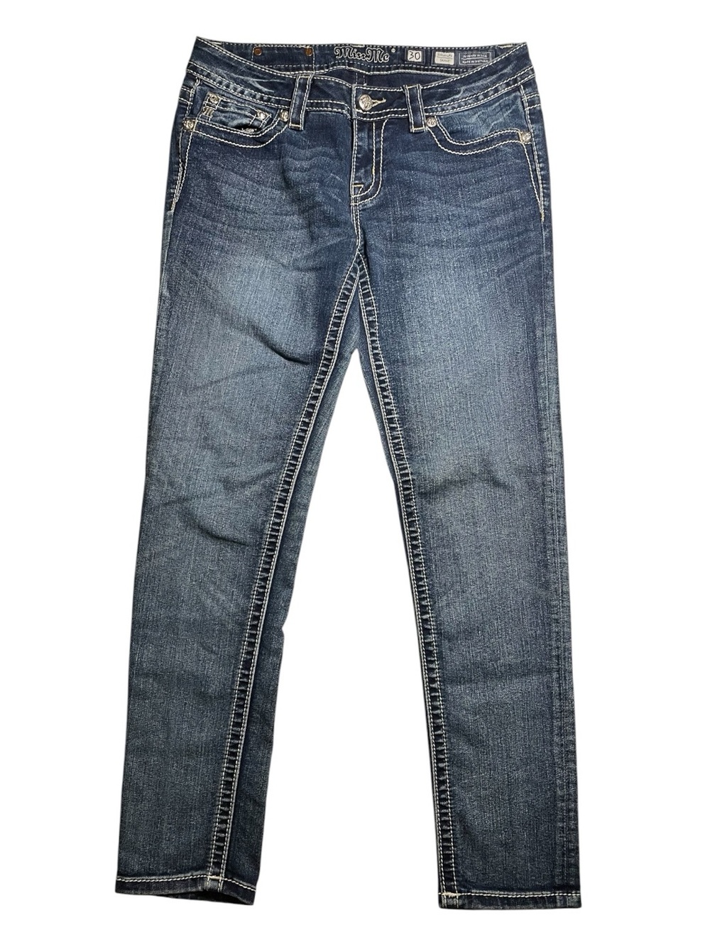 Miss Me Signature Skinny jeans. Size 30